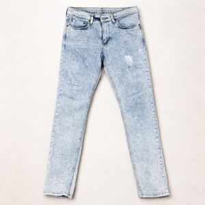 Levi’s 512 Slim Taper Jeans Men’s 32x31 Light Wash Blue Denim Stretch Zip Fly